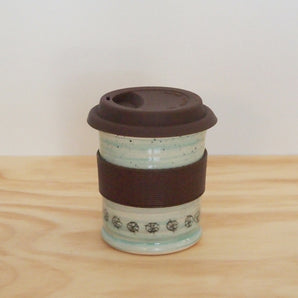 Ceramic Keep Cup - Green